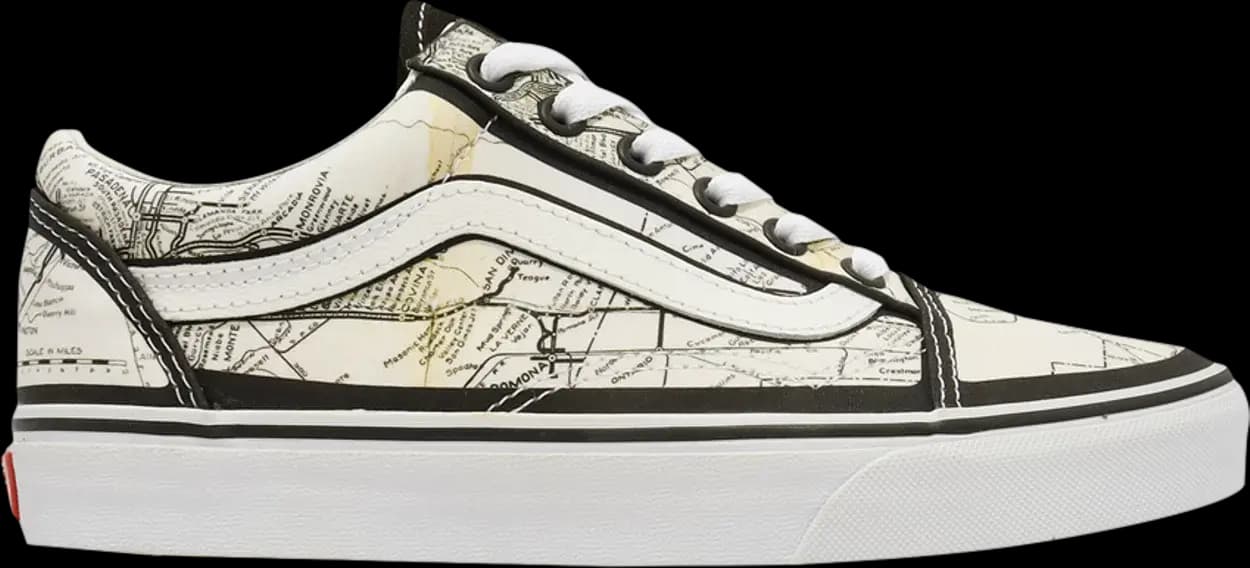 Giày Vans Old Skool x MOCA 'Frances Stark Maps' VN0A5KRF94H Giày Vans Old Skool x MOCA 'Frances Stark Maps' VN0A5KRF94H