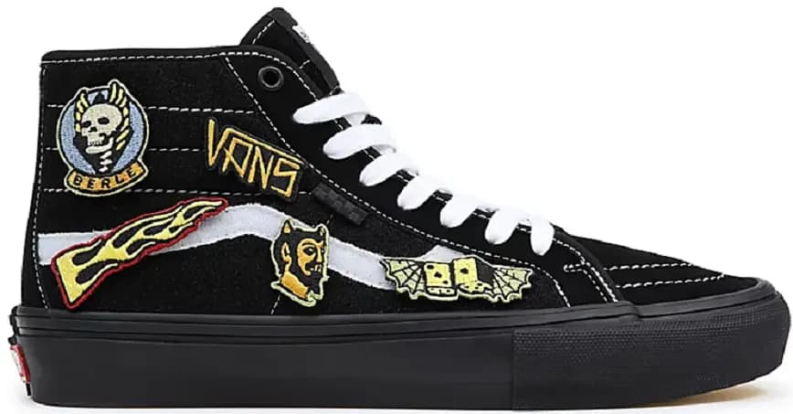 Giày Vans Skate Sk8-hi Decon 'Black' VN0A5KYBBKA Giày Vans Skate Sk8-hi Decon 'Black' VN0A5KYBBKA