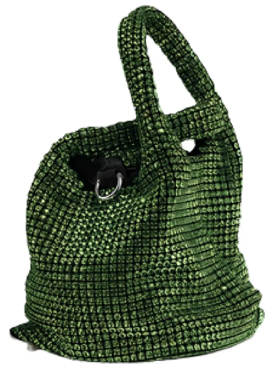 Túi Giarite Brilly Peridot 'Moss Green' — kich-thuoc: 14-x-14-x-14-cm Túi Giarite Brilly Peridot 'Moss Green' — kich-thuoc: 14-x-14-x-14-cm