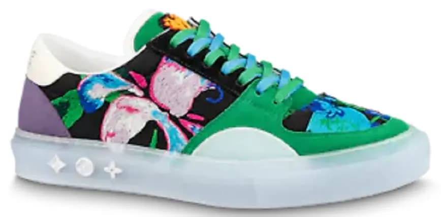 Giày Louis Vuitton Lv Ollie Richelieu Trainers Green 1A9JJ1 Giày Louis Vuitton Lv Ollie Richelieu Trainers Green 1A9JJ1
