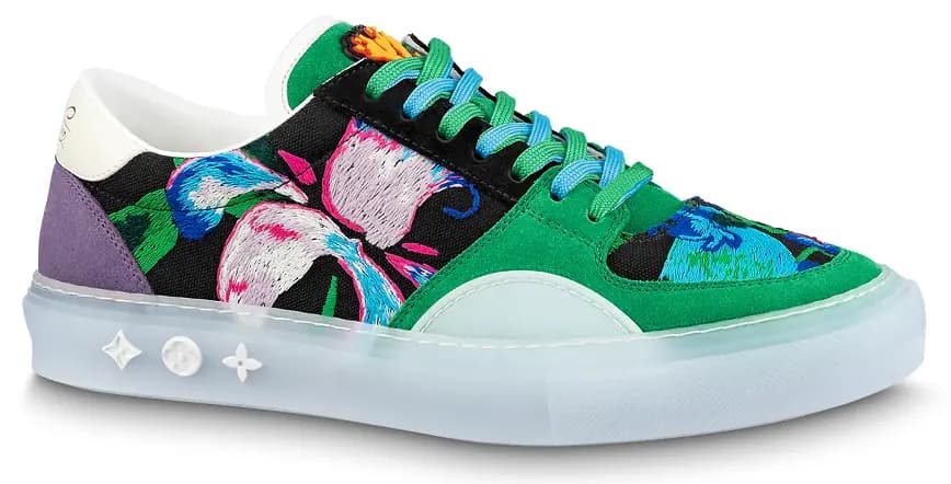 Giày Louis Vuitton LV Ollie Richelieu Trainers 'Green' 1A9JIZ Giày Louis Vuitton LV Ollie Richelieu Trainers 'Green' 1A9JIZ