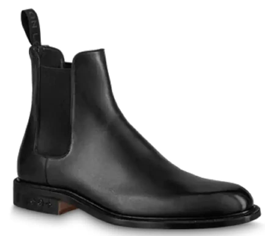 Giày Louis Vuitton Vendome Flex Chelsea Boots Black 1A9A8G Giày Louis Vuitton Vendome Flex Chelsea Boots Black 1A9A8G