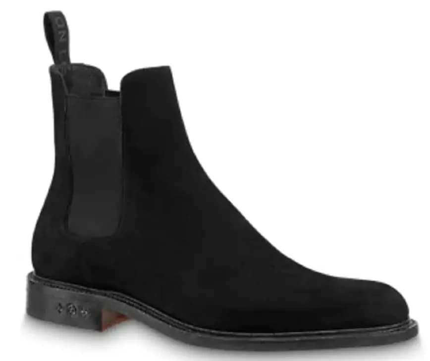 Giày Louis Vuitton Vendome Flex Chelsea Boots Black 1A9HEP Giày Louis Vuitton Vendome Flex Chelsea Boots Black 1A9HEP