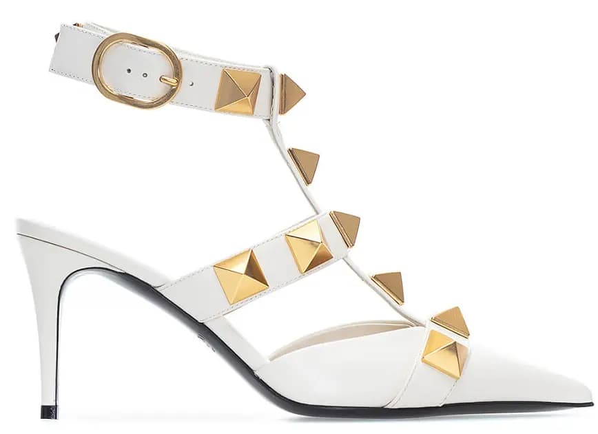 Giày Cao Gót Valentino Garavani Roman Stud Pump VW0S0CB2ZWMI16 Giày Cao Gót Valentino Garavani Roman Stud Pump VW0S0CB2ZWMI16