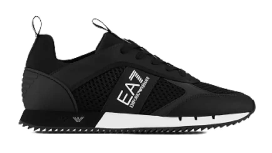 Giày Armani Mesh Sneakers 'Black White' X8X027XK0501A120 Giày Armani Mesh Sneakers 'Black White' X8X027XK0501A120