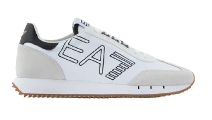 Giày Armani Vintage Sneakers 'Black White' X8X101XK2571D611 Giày Armani Vintage Sneakers 'Black White' X8X101XK2571D611