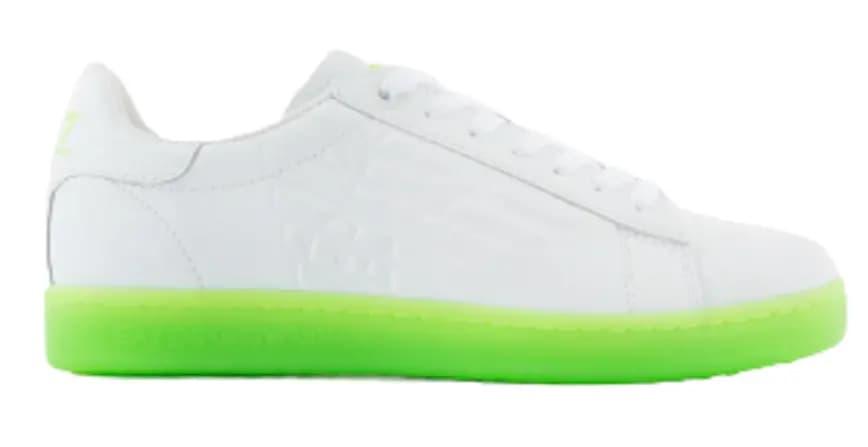 Giày Armani Classic Sneaker 'Neon White' X8X001XK2541Q674 Giày Armani Classic Sneaker 'Neon White' X8X001XK2541Q674