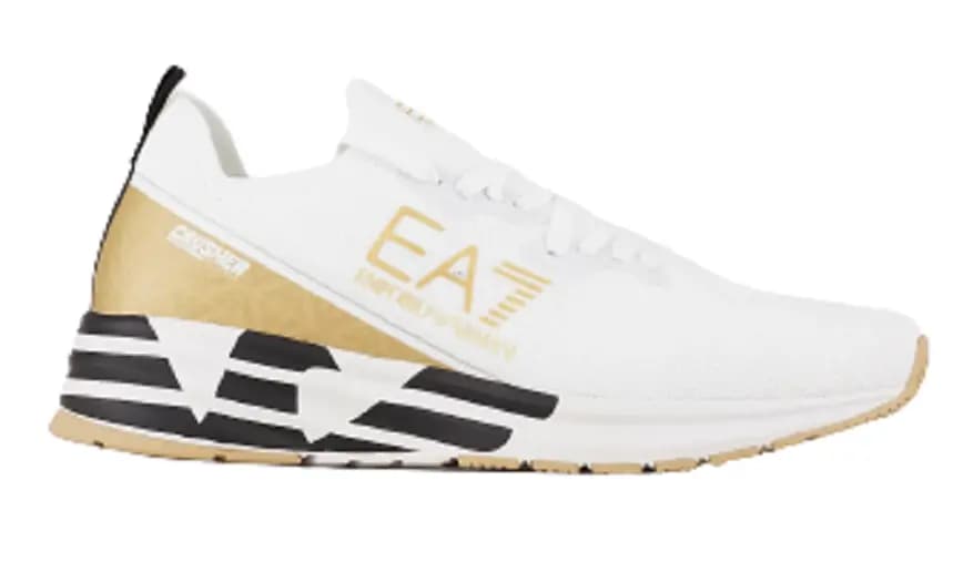 Giày Armani Crusher Distance Sneakers 'White Gold' X8X095XK2401Q300 Giày Armani Crusher Distance Sneakers 'White Gold' X8X095XK2401Q300
