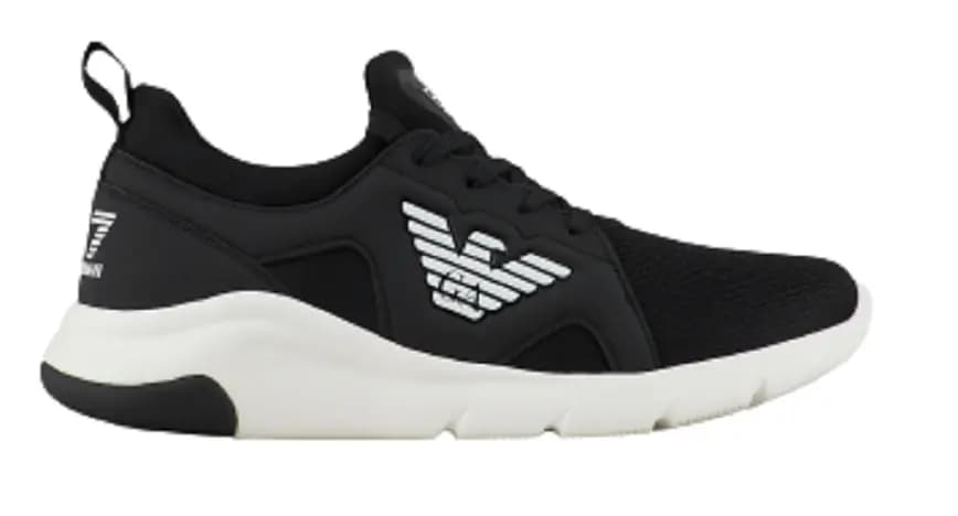 Giày Armani A-Racer Sneakers 'Black White' X8X056XCC56100002 Giày Armani A-Racer Sneakers 'Black White' X8X056XCC56100002