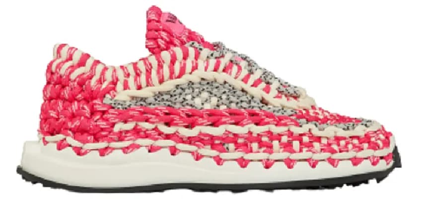 Giày Valentino Garavani Crochet Sneaker In Fabric WW2S0BU6IHEID0 Giày Valentino Garavani Crochet Sneaker In Fabric WW2S0BU6IHEID0