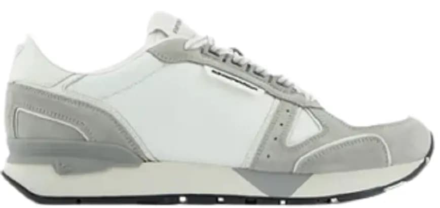 Giày Armani Leather And Mesh 'White' X4X544XM7271Q833 Giày Armani Leather And Mesh 'White' X4X544XM7271Q833