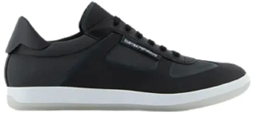 Giày Armani Rubberised Mesh Details 'Black' Giày Armani Rubberised Mesh Details 'Black'