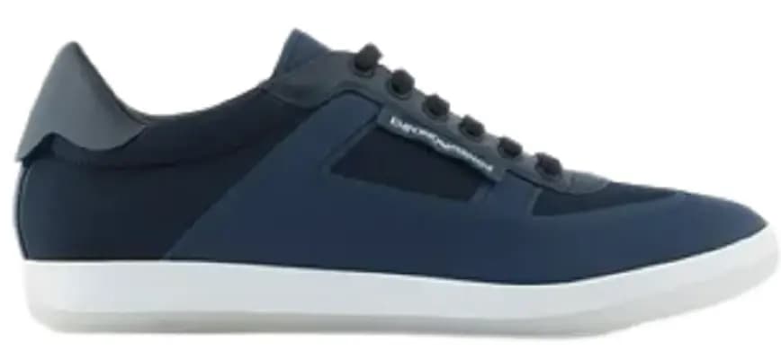 Giày Armani Rubberised Mesh Details 'Navy blue' Giày Armani Rubberised Mesh Details 'Navy blue'