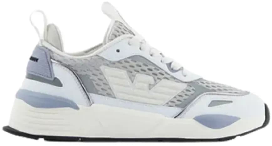 Giày Armani Nubuck With Mesh Details 'White 1' Giày Armani Nubuck With Mesh Details 'White 1'