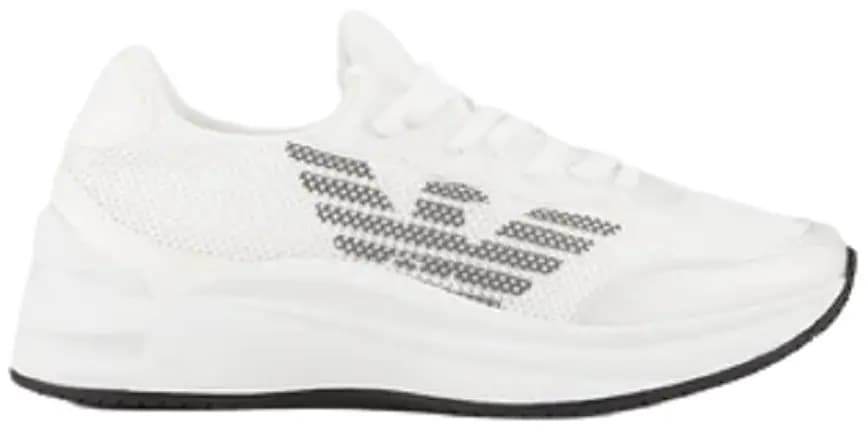 Giày Armani Mesh With Oversized Side Eagle 'White' Giày Armani Mesh With Oversized Side Eagle 'White'