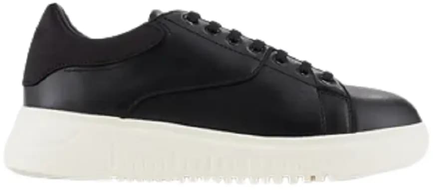 Giày Armani Leather And Satin 'Black' X3X024XM7281K001 Giày Armani Leather And Satin 'Black' X3X024XM7281K001