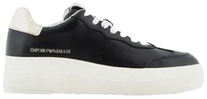 Giày Armani Chunky Leather With Gold Back 'Two Tone' Giày Armani Chunky Leather With Gold Back 'Two Tone'