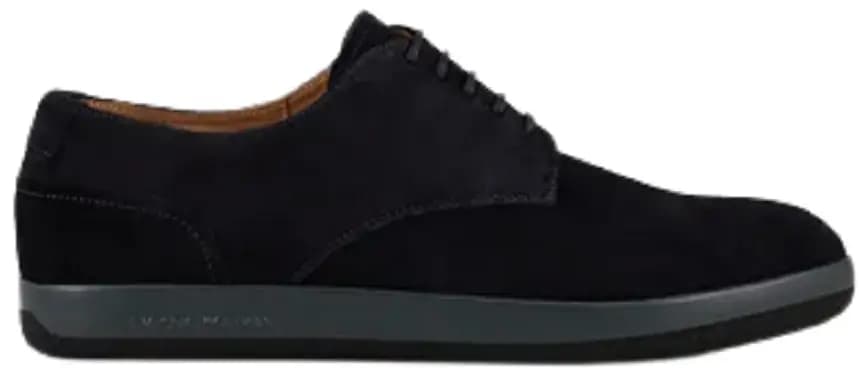 Giày Armani Suede Lace Ups With Rubber Soles 'Navy Blue' Giày Armani Suede Lace Ups With Rubber Soles 'Navy Blue'