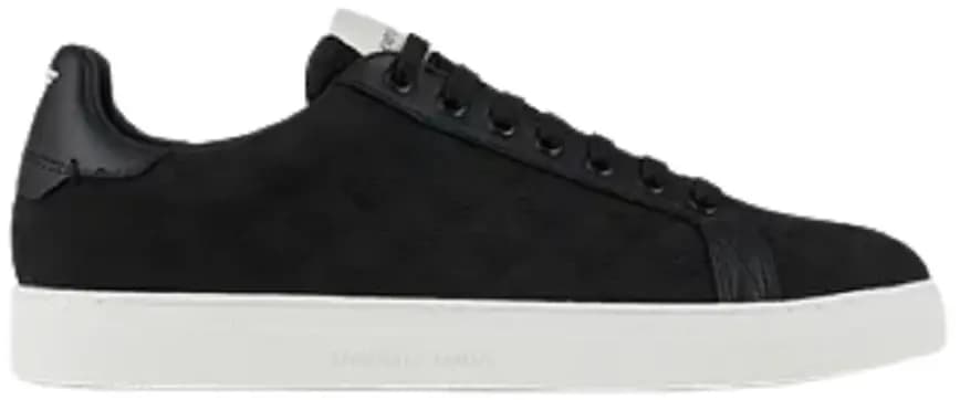 Giày Armani Jacquard Monogram 'Black' X4X316XM7411K001 Giày Armani Jacquard Monogram 'Black' X4X316XM7411K001