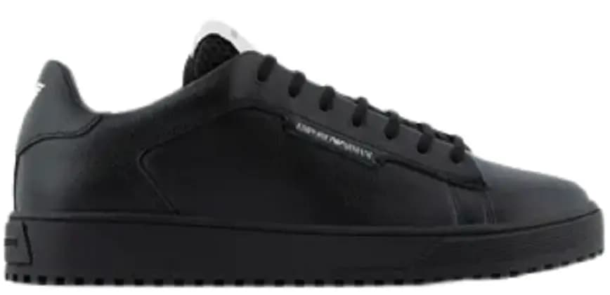 Giày Armani Leather Sneakers Mesh Tongue 'Navy Blue' X4X561XN2101K001 Giày Armani Leather Sneakers Mesh Tongue 'Navy Blue' X4X561XN2101K001