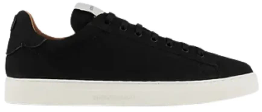 Giày Armani Nubuck With Back Logo 'Black' X4X550XF570100002 Giày Armani Nubuck With Back Logo 'Black' X4X550XF570100002