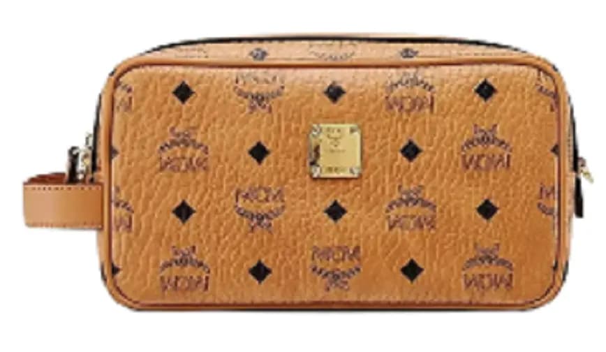 Túi MCM Wash Bag in Visetos Original MXZAAVI01CO001 Túi MCM Wash Bag in Visetos Original MXZAAVI01CO001