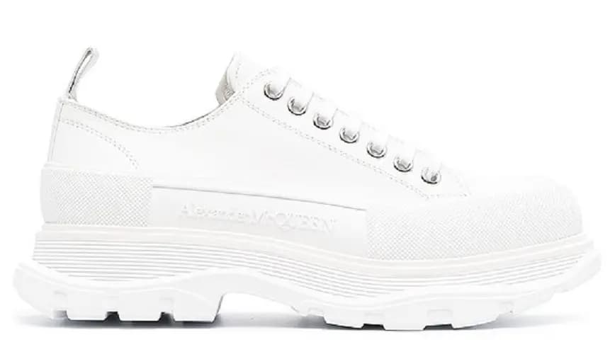 Giày Alexander McQueen Wmns Oversized Sneaker White 627225 WHZ62 9071 Giày Alexander McQueen Wmns Oversized Sneaker White 627225 WHZ62 9071