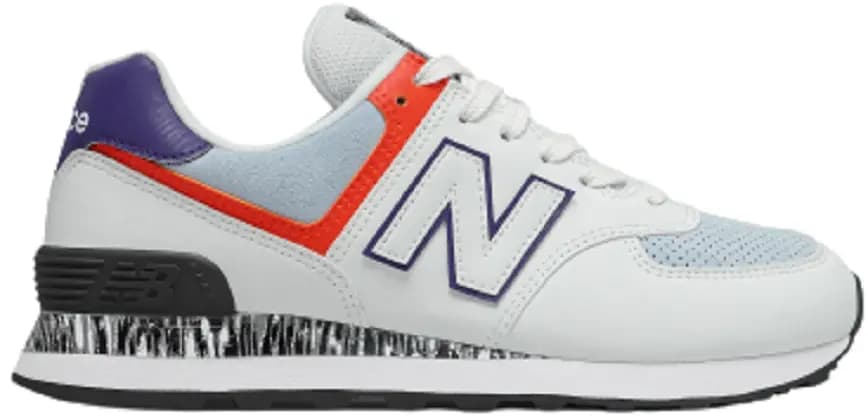Giày New Balance 574 Classic 'White Ghost Pepper' WL574CS2 Giày New Balance 574 Classic 'White Ghost Pepper' WL574CS2