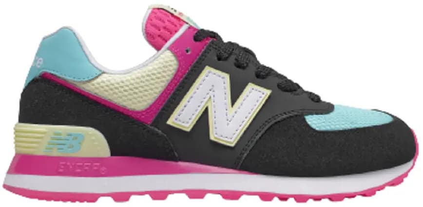 Giày New Balance 574 Classic 'Black Pink Glow' WL574GP2 Giày New Balance 574 Classic 'Black Pink Glow' WL574GP2