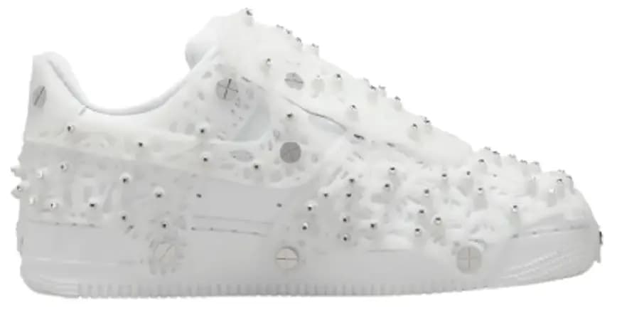 Giày Nike Swarovski x Nike Air Force 1 Low Triple White CV7668-100 Giày Nike Swarovski x Nike Air Force 1 Low Triple White CV7668-100