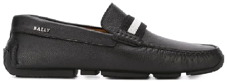 Giày Bally Moccasins Pearce 300 'Black White' 6206925 — kich-thuoc: 39.5 Giày Bally Moccasins Pearce 300 'Black White' 6206925 — kich-thuoc: 39.5