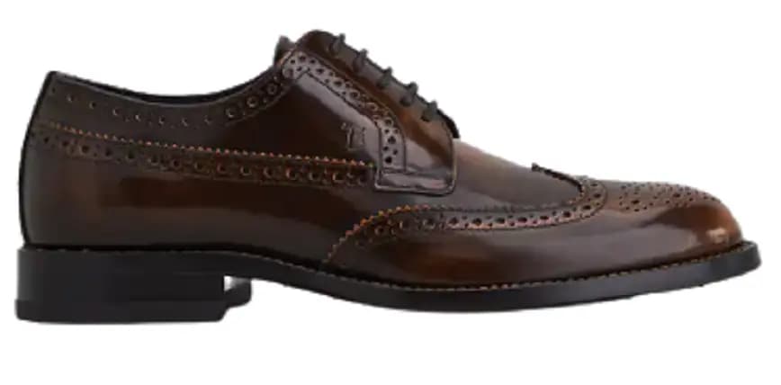 Giày Tod's Lace Ups In Leather Brown XXM01E0O530AKTS016 Giày Tod's Lace Ups In Leather Brown XXM01E0O530AKTS016