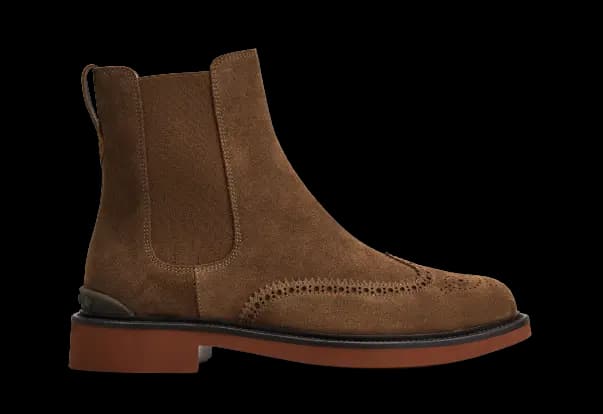 Giày Tod's Man Brown Ankle Boots in Suede XXM06H00MH0RE09S818 Giày Tod's Man Brown Ankle Boots in Suede XXM06H00MH0RE09S818
