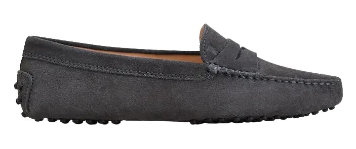 Giày Tod's Woman Grey Gommino Driving Shoes in Suede XXW00G00010RE042B800 — tieu-de: lien-he-order Giày Tod's Woman Grey Gommino Driving Shoes in Suede XXW00G00010RE042B800 — tieu-de: lien-he-order