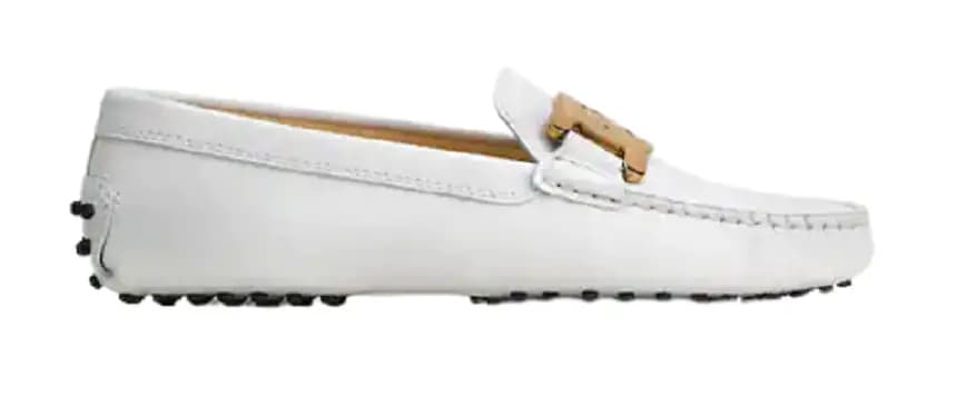 Giày Tod's Woman White Kate Gommino Driving XXW00G0DE50QGW39MB015 Giày Tod's Woman White Kate Gommino Driving XXW00G0DE50QGW39MB015