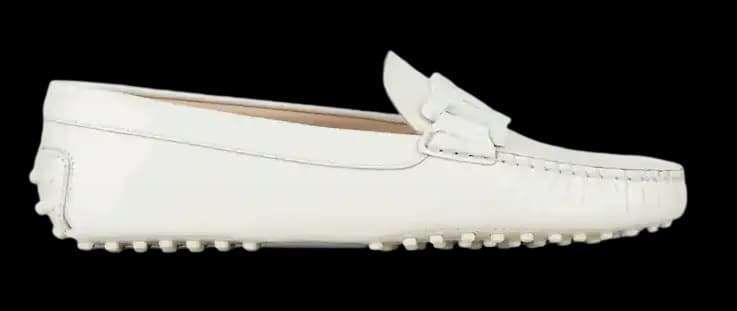 Giày Tod's Gommino Mokassin aus Lackleder CREME Damen XXW00G0DN23OW040C016 Giày Tod's Gommino Mokassin aus Lackleder CREME Damen XXW00G0DN23OW040C016