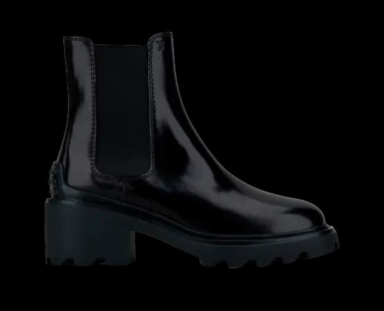 Giày Tod's Woman Black Ankle Boots in Leather XXW08D0EA10AKTB999 Giày Tod's Woman Black Ankle Boots in Leather XXW08D0EA10AKTB999