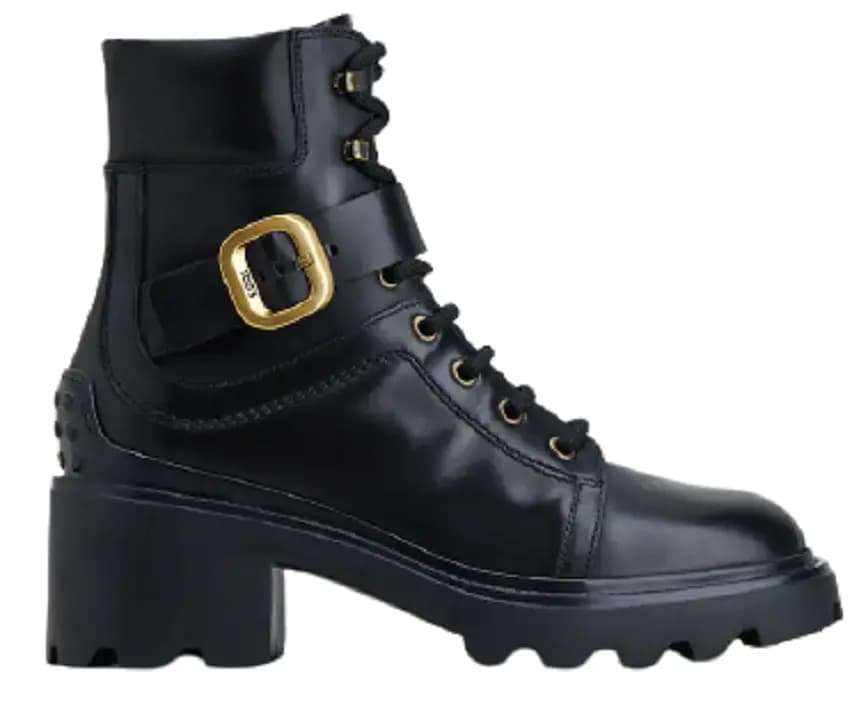 Giày Tod's Woman Black Boots in Leather XXW08D0EB33QGW42B999 Giày Tod's Woman Black Boots in Leather XXW08D0EB33QGW42B999