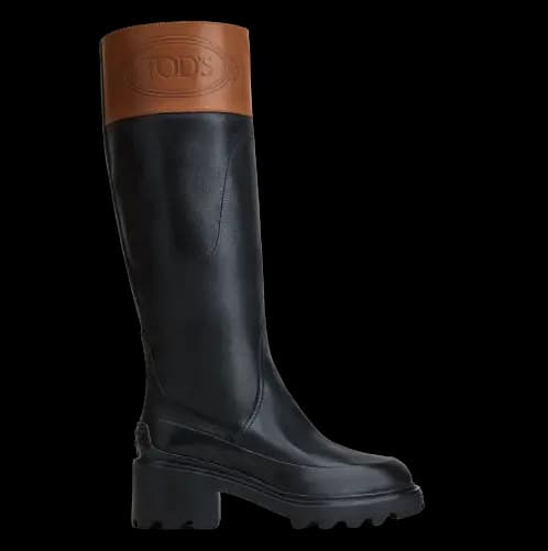 Giày Tod's Woman Black Boots in Leather XXW08D0EO70QHV422442 Giày Tod's Woman Black Boots in Leather XXW08D0EO70QHV422442