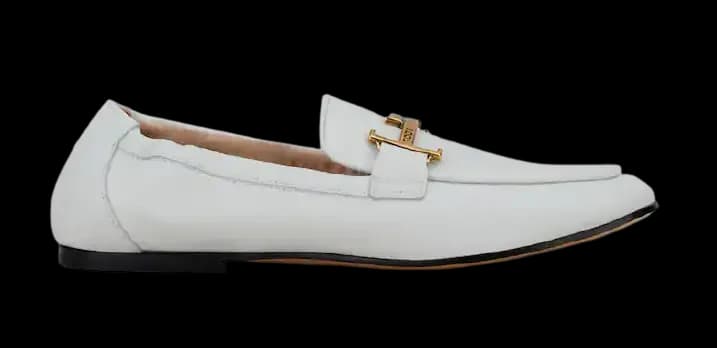 Giày Tod's Woman White Loafers in Leather XXW79A0DE70MIDB001 Giày Tod's Woman White Loafers in Leather XXW79A0DE70MIDB001