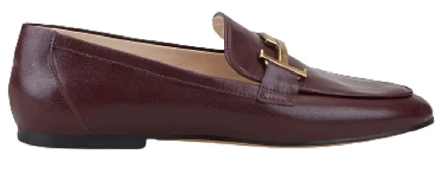 Giày Tod's Loafers In Leather Burgundy XXW79A0DE80TRPR822 Giày Tod's Loafers In Leather Burgundy XXW79A0DE80TRPR822