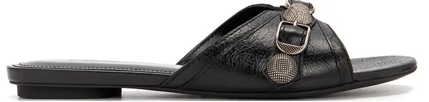 Dép Balenciaga Cagol Slippers 'Black' 694342-WAD4E-1081 Dép Balenciaga Cagol Slippers 'Black' 694342-WAD4E-1081