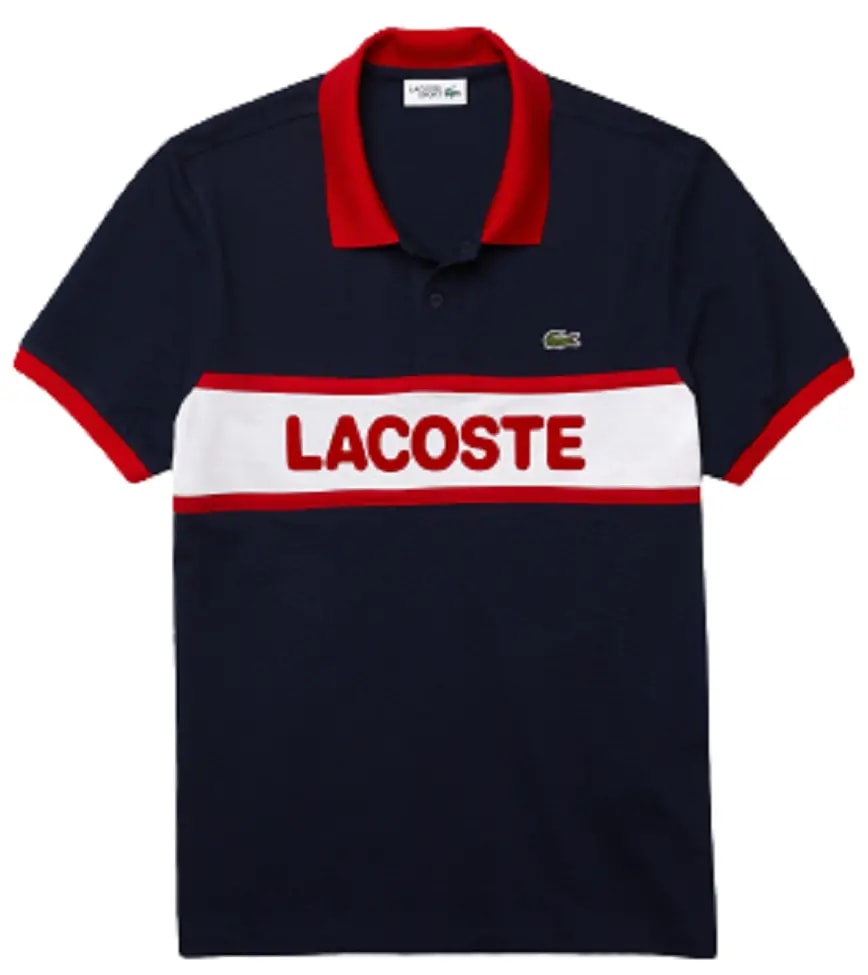 Áo Lacoste Color Block Light Knit Polo YH1532-LAW — kich-thuoc: S Áo Lacoste Color Block Light Knit Polo YH1532-LAW — kich-thuoc: S