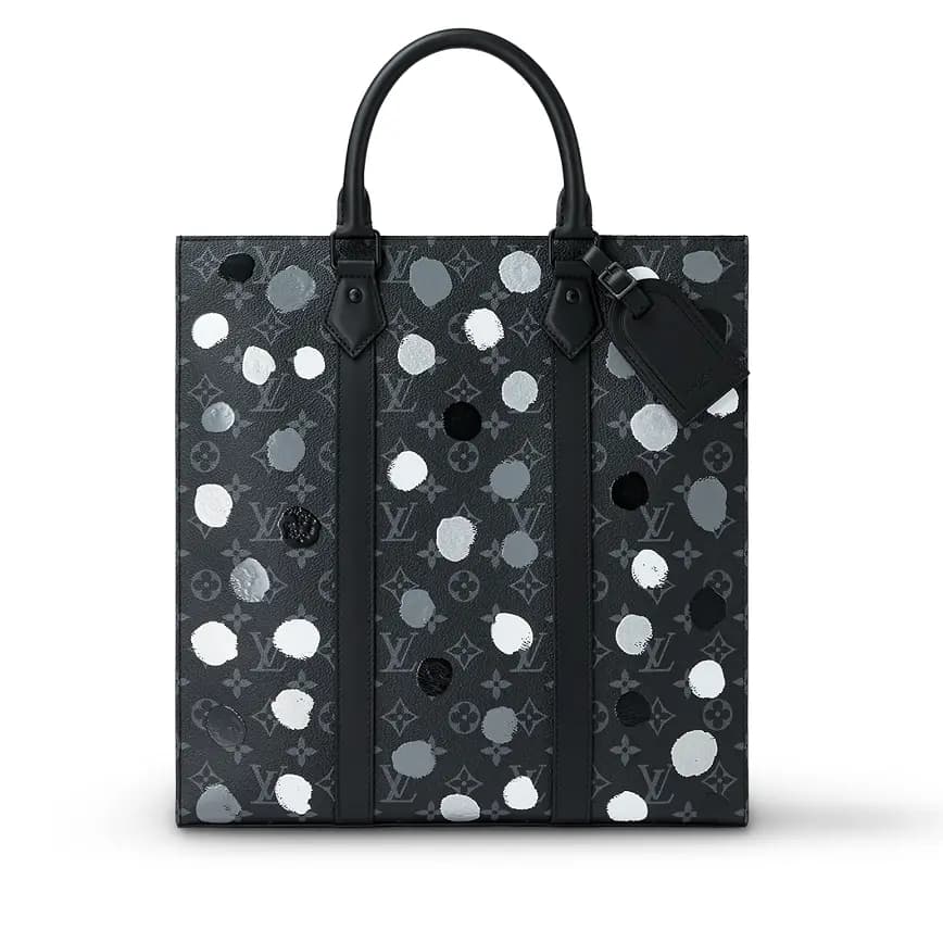 Túi Louis Vuitton x YK Sac Plat Bag 'Black Silver' M46404 Túi Louis Vuitton x YK Sac Plat Bag 'Black Silver' M46404