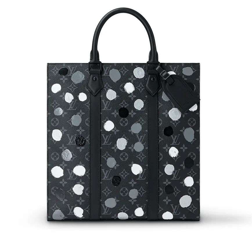 Túi Louis Vuitton x YK Sac Plat Bag 'Black Silver' M46404 Túi Louis Vuitton x YK Sac Plat Bag 'Black Silver' M46404