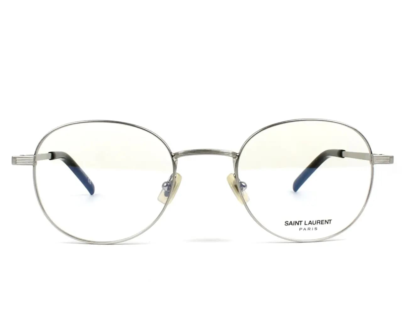 Kính Saint Laurent Eyeglasses in Silver SL-129-002 Kính Saint Laurent Eyeglasses in Silver SL-129-002