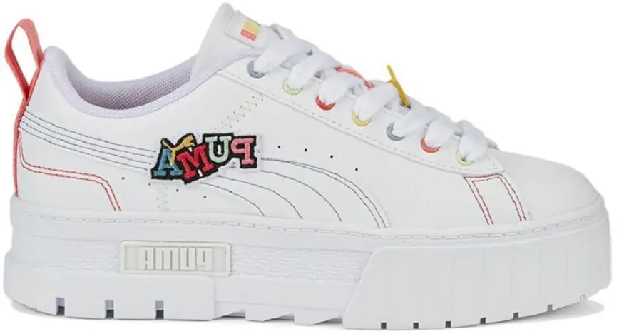 Giày Puma Mayze Pierced 'White' 386582-01 — kich-thuoc: 38 Giày Puma Mayze Pierced 'White' 386582-01 — kich-thuoc: 38