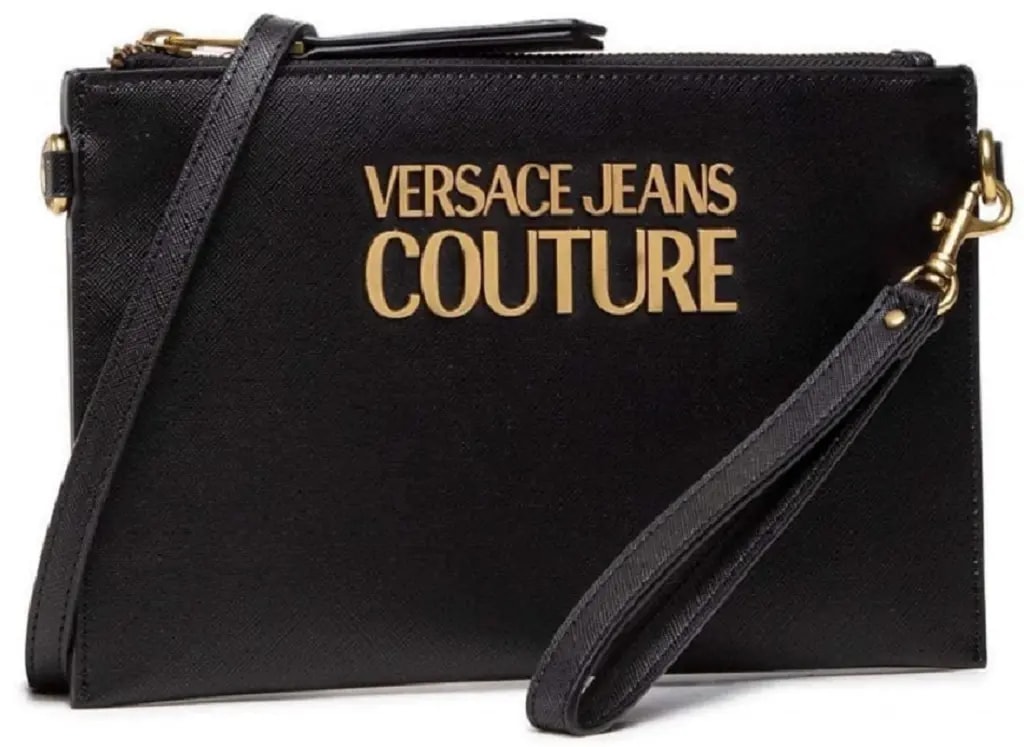 Túi Versace Jeans Couture Clutxh 'Gold Black' 72VA4BLX-71879-899 — kich-thuoc: 26-x-16-x-19-cm Túi Versace Jeans Couture Clutxh 'Gold Black' 72VA4BLX-71879-899 — kich-thuoc: 26-x-16-x-19-cm