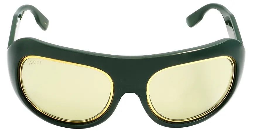 Kính Gucci Mask Men's Sunglasses 'Green' GG1108S-003-56 Kính Gucci Mask Men's Sunglasses 'Green' GG1108S-003-56
