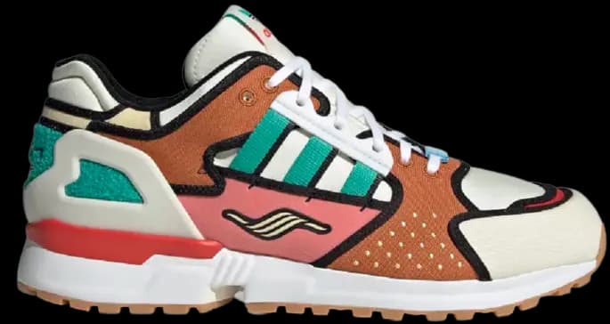 Giày Adidas ZX 10000 'Krusty Burger' H05783 Giày Adidas ZX 10000 'Krusty Burger' H05783